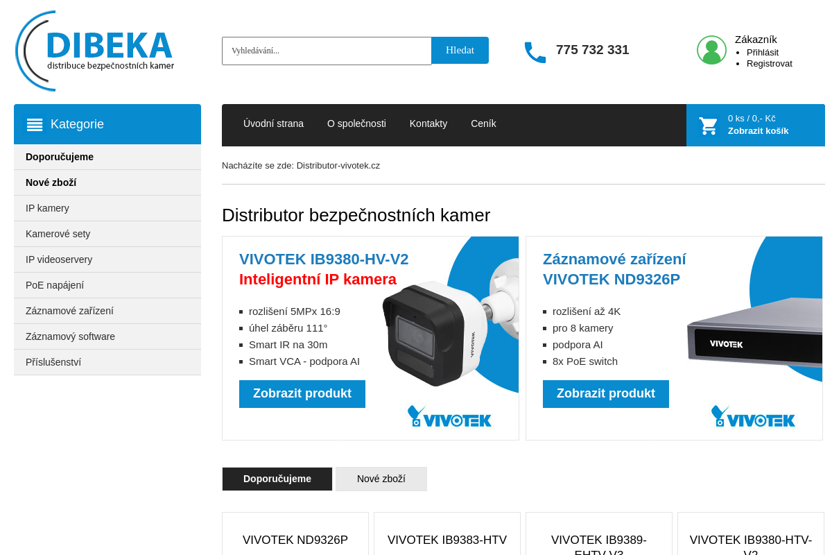 Distributor-vivotek.cz