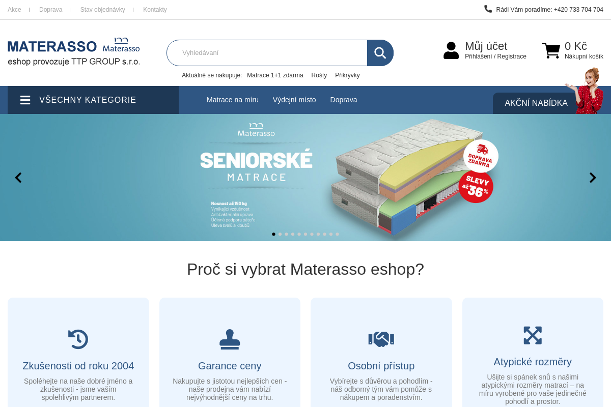 Materasso-eshop.cz
