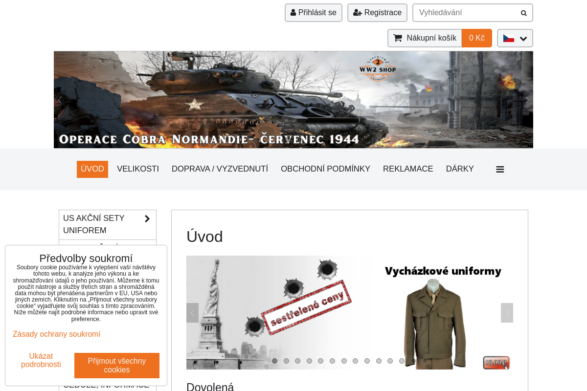 WW2 shop