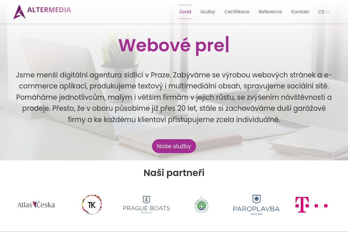 Altermedia - internetová digitální agentura