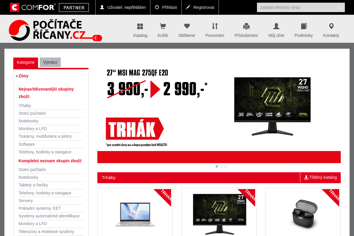 Obchod.pocitacericany.cz