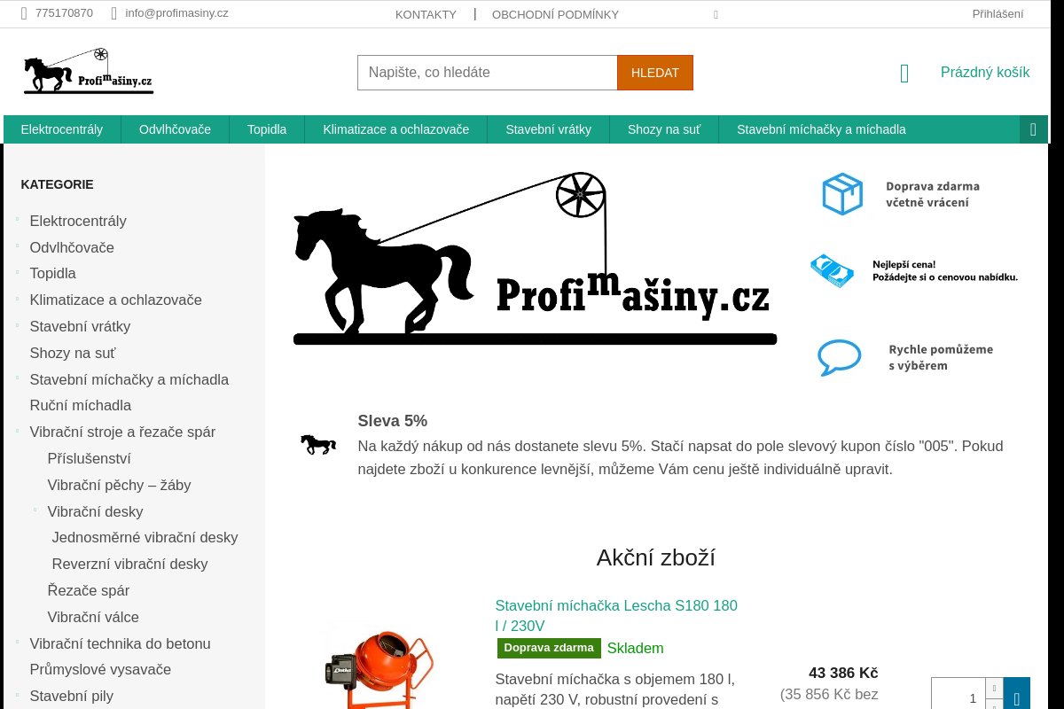 Profimasiny.cz