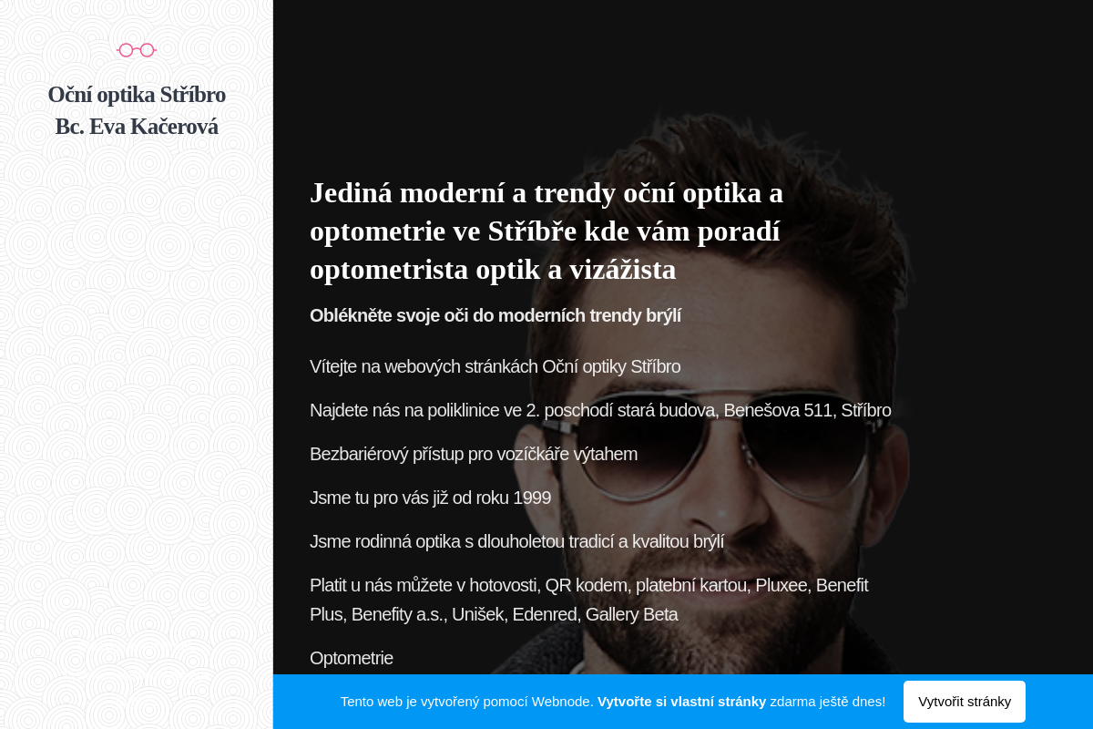 Optika Stříbro - Bc. Eva Kačerová