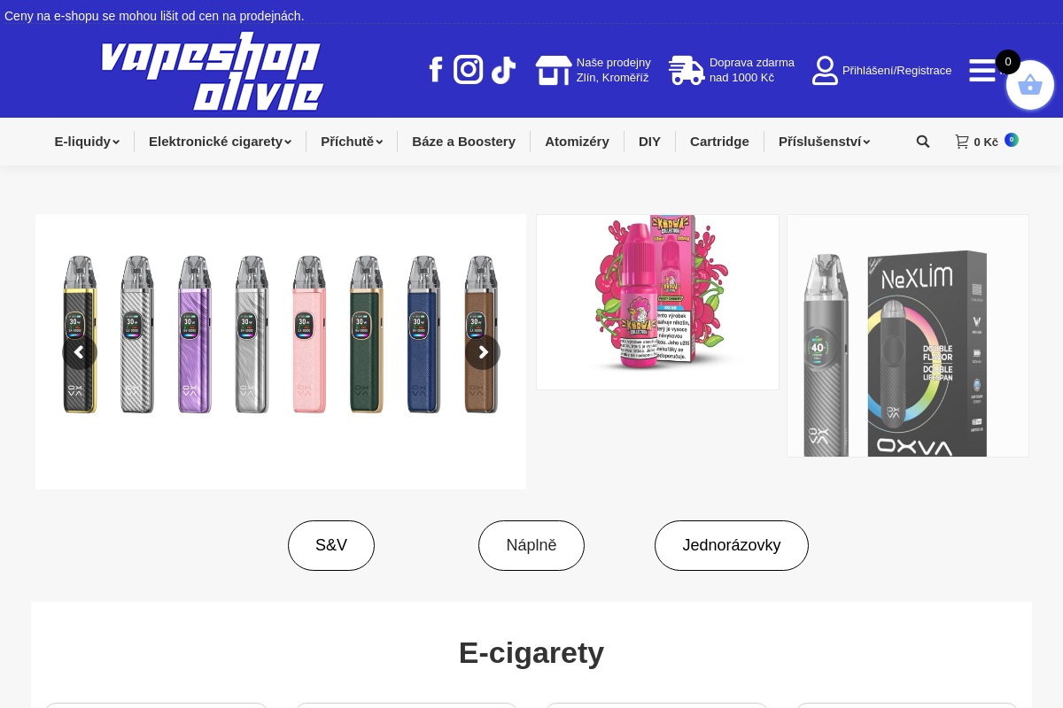 Vapeshop Olivie