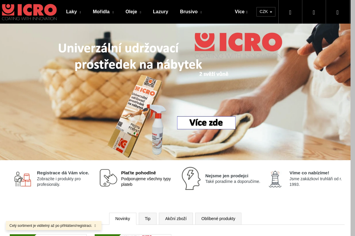 ICRO.CZ - Oficiální distributor