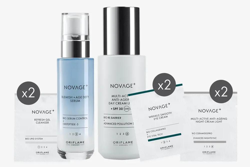 Lehký testovací rituál Blemish+Age Defy Novage+