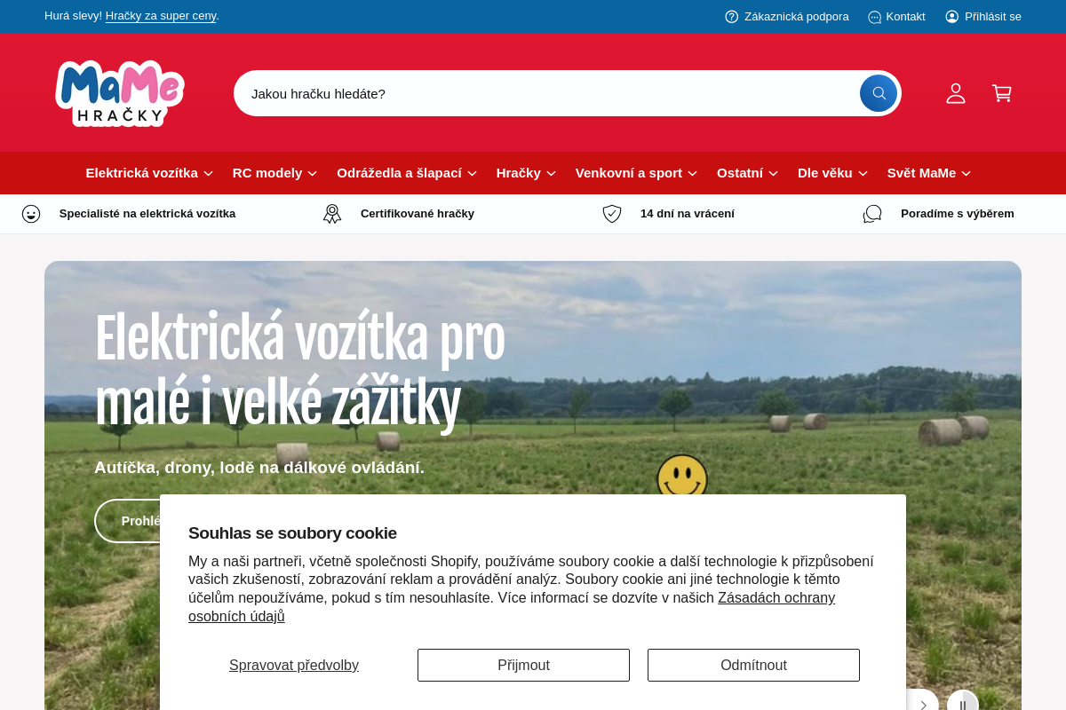 MaMeHračky.cz