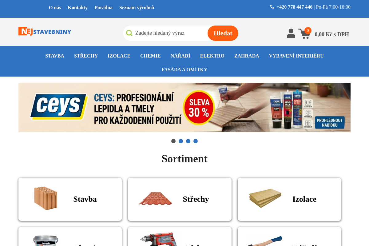 NEJstavebniny.cz