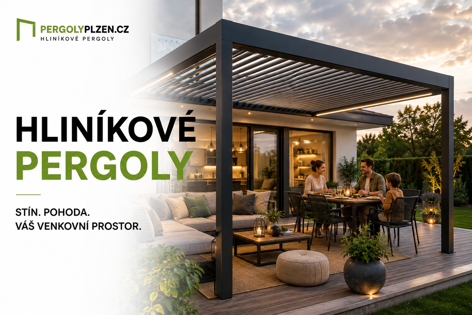 Hliníkové Pergoly