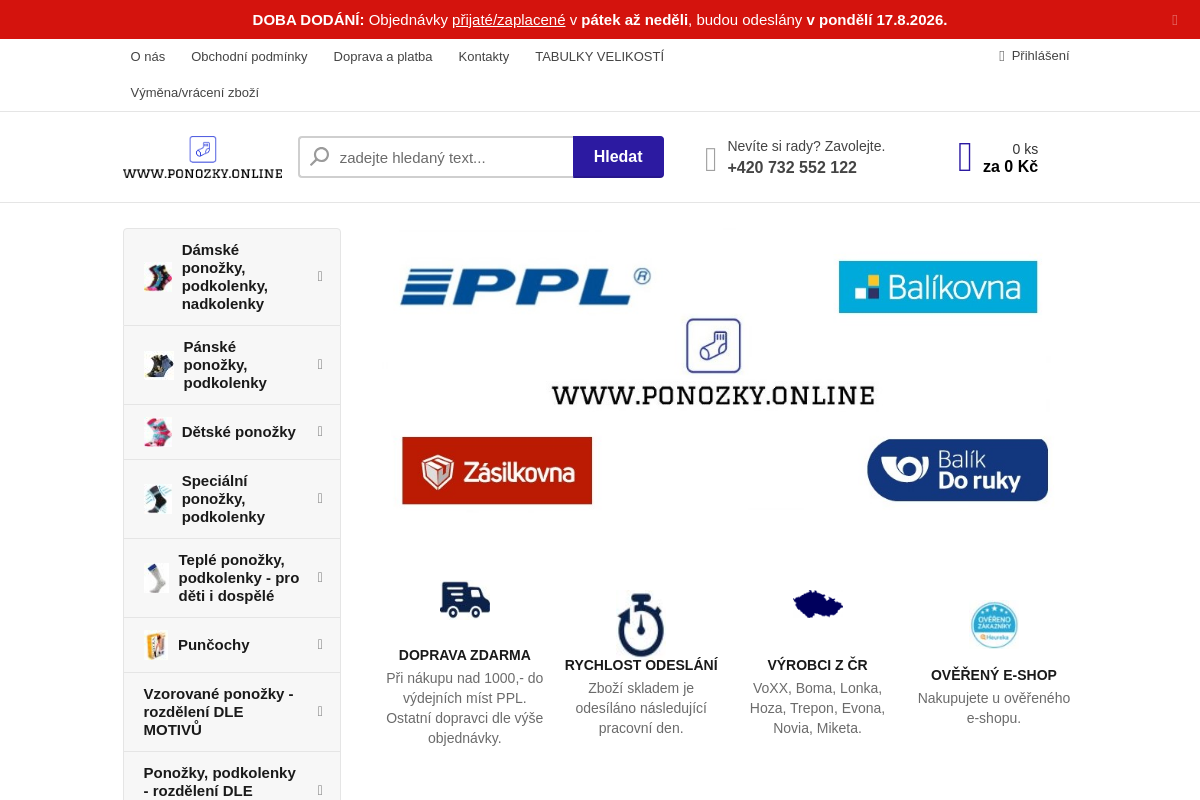 Ponozky.online