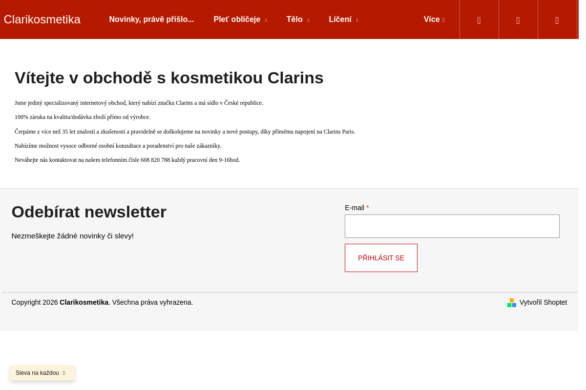 Clarinskosmetika.cz