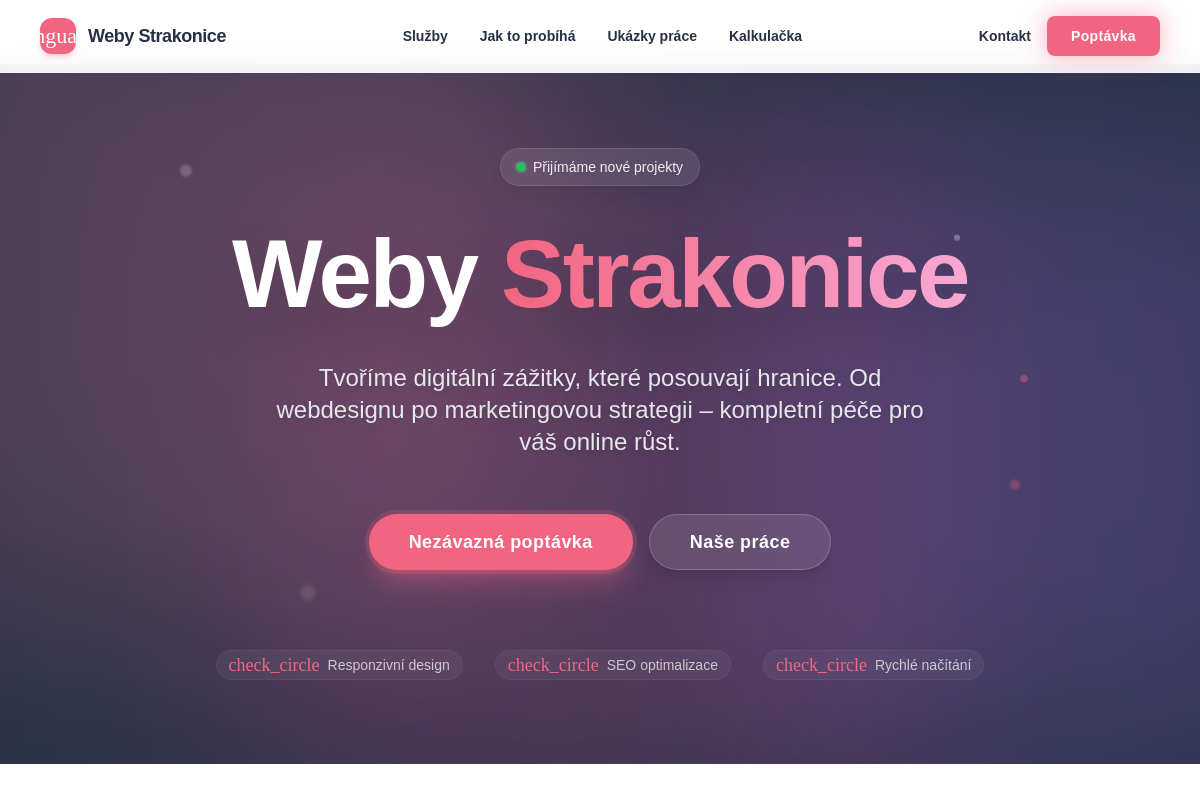 Tvorba webových stránek, Strakonice