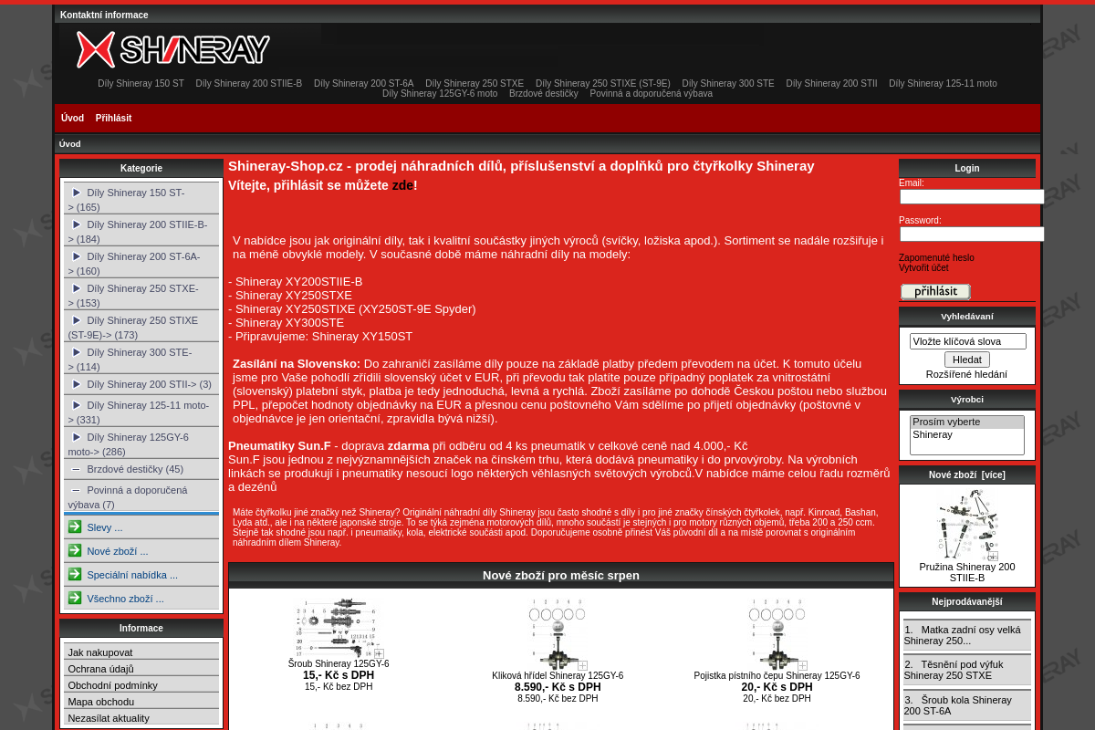 Shineray-shop.cz