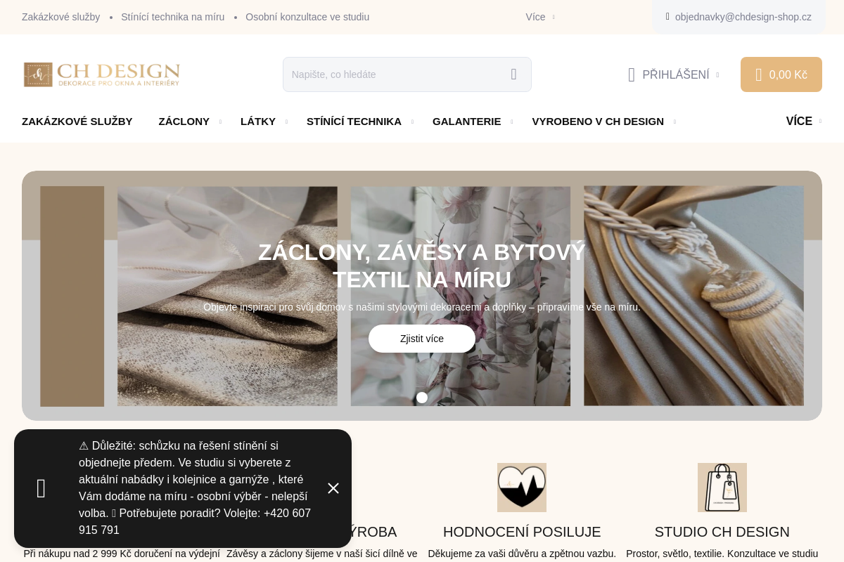 CH DESIGN-SHOP.cz