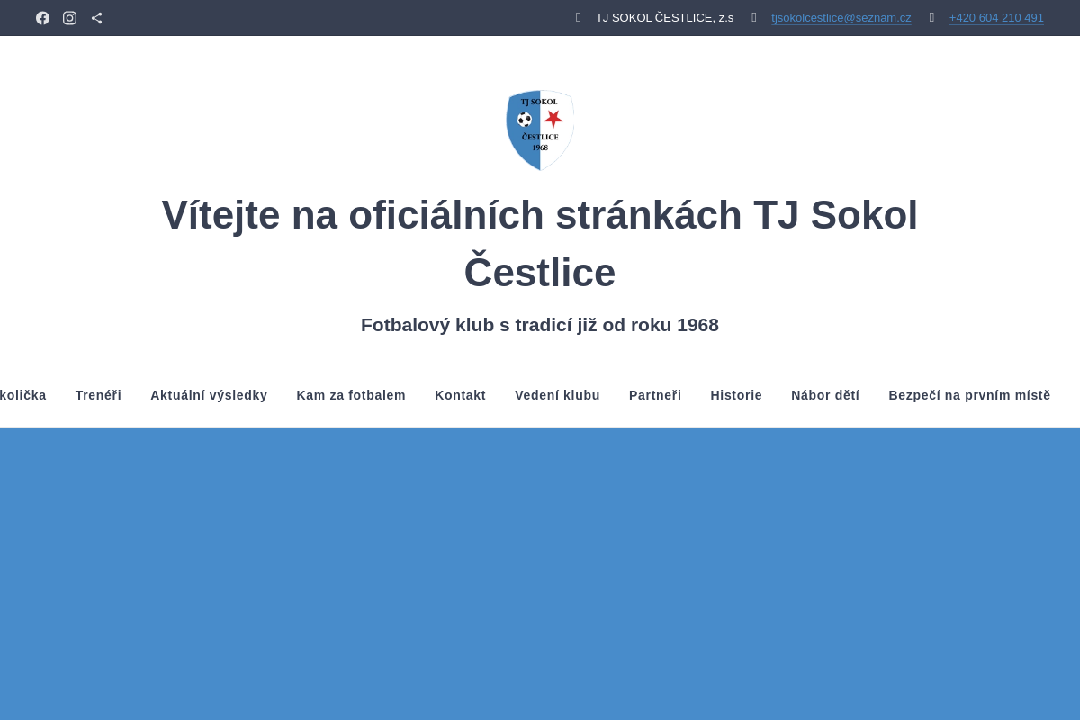 TJ SOKOL ČESTLICE foto 1