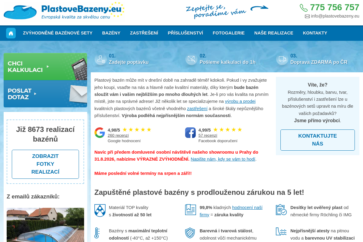 Plastovebazeny.eu