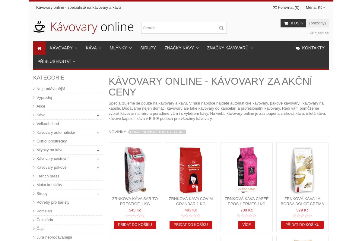 Kavovary-online.cz