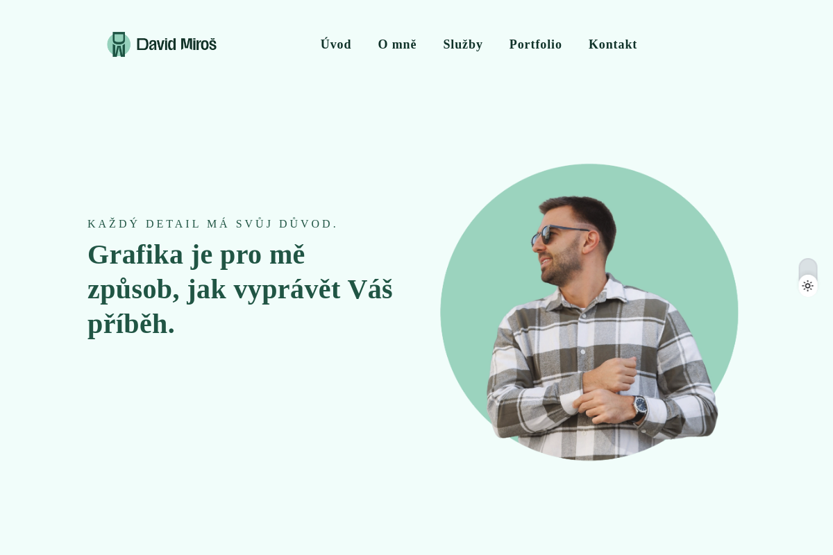 David Miroš - grafický designér