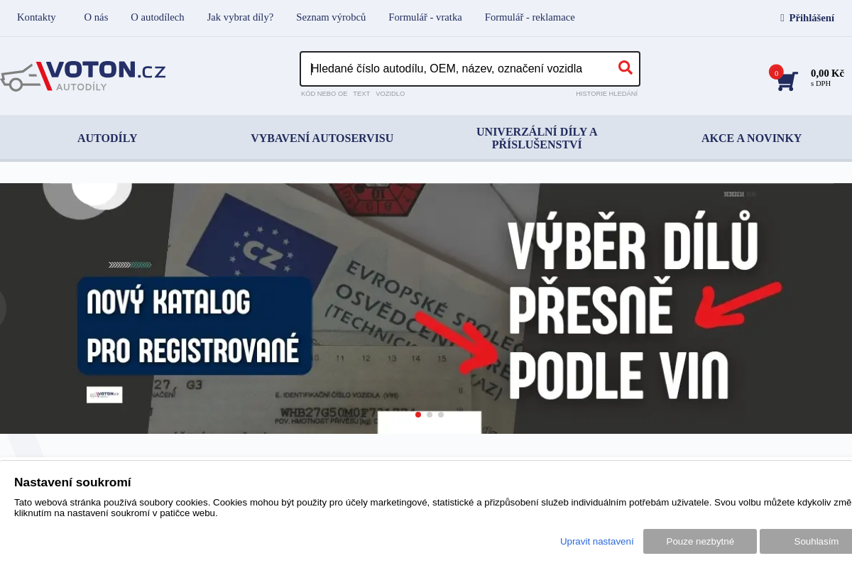 Voton.cz autodíly