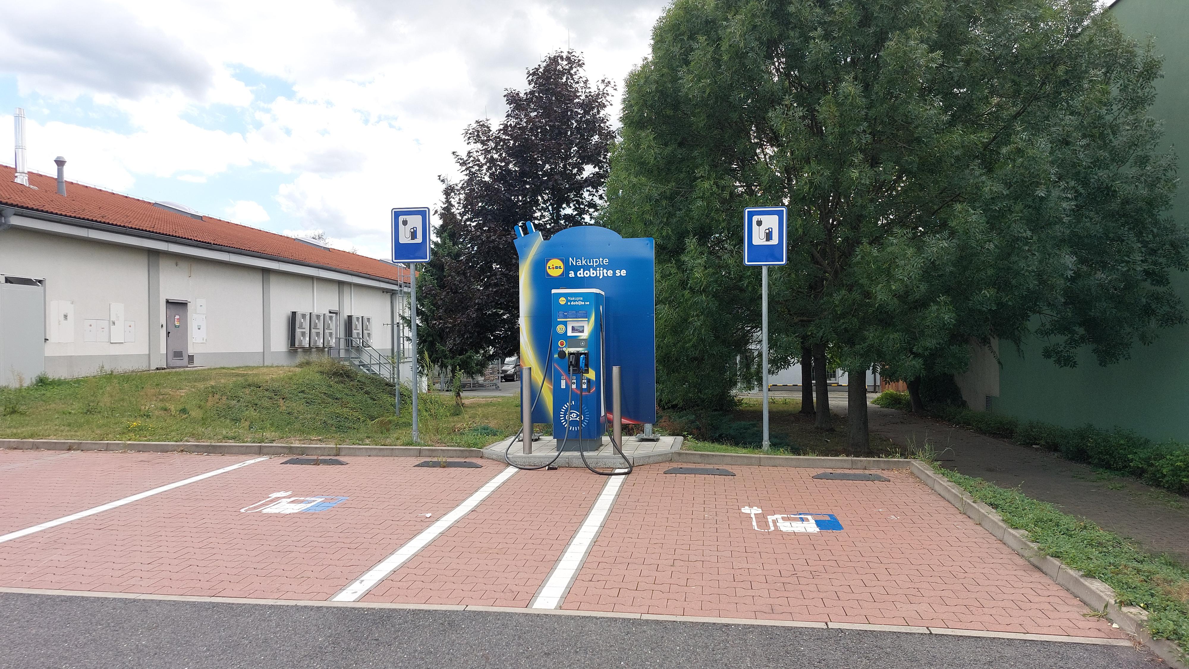Nabíjecí stanice Lidl foto 5
