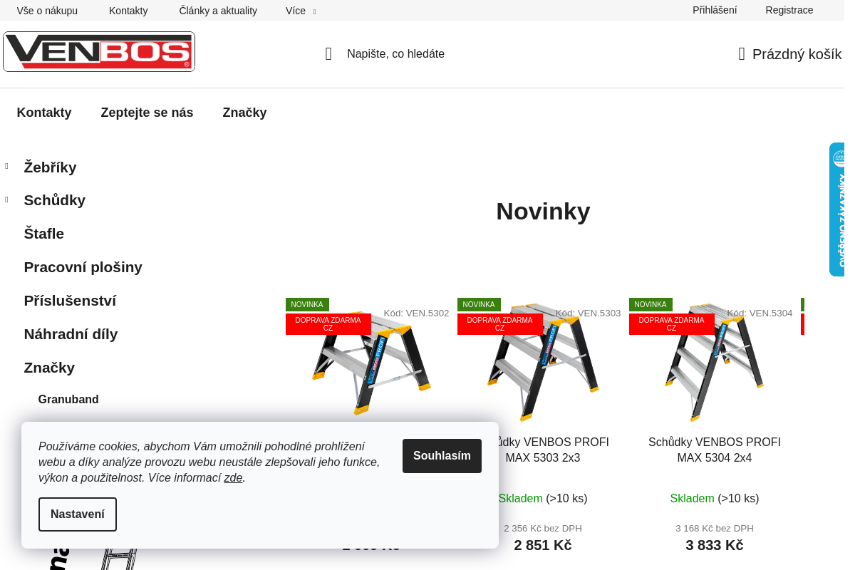 Zebriky-venbos.cz
