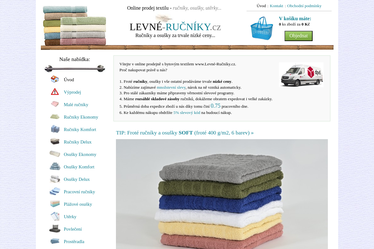 Levne-rucniky.cz