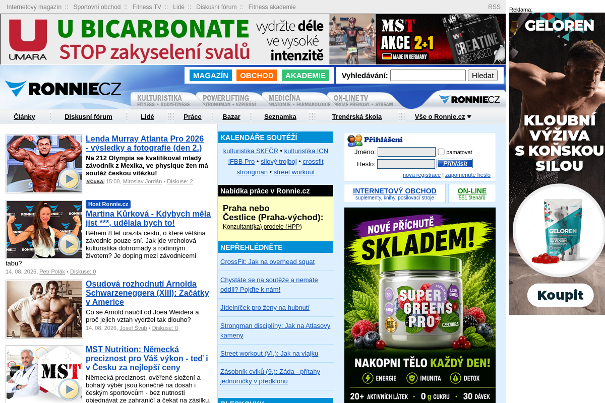 Internetový magazín Ronnie.cz