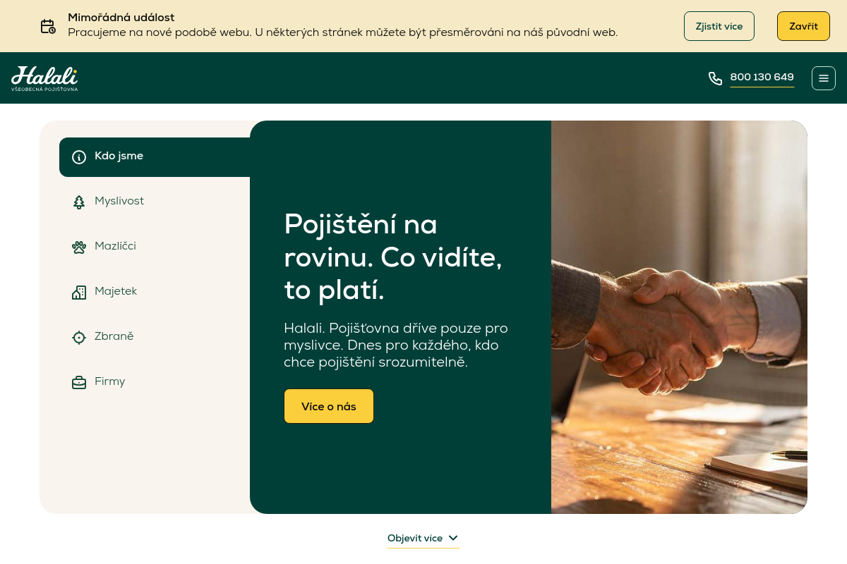 HALALI, všeobecná pojišťovna a.s.