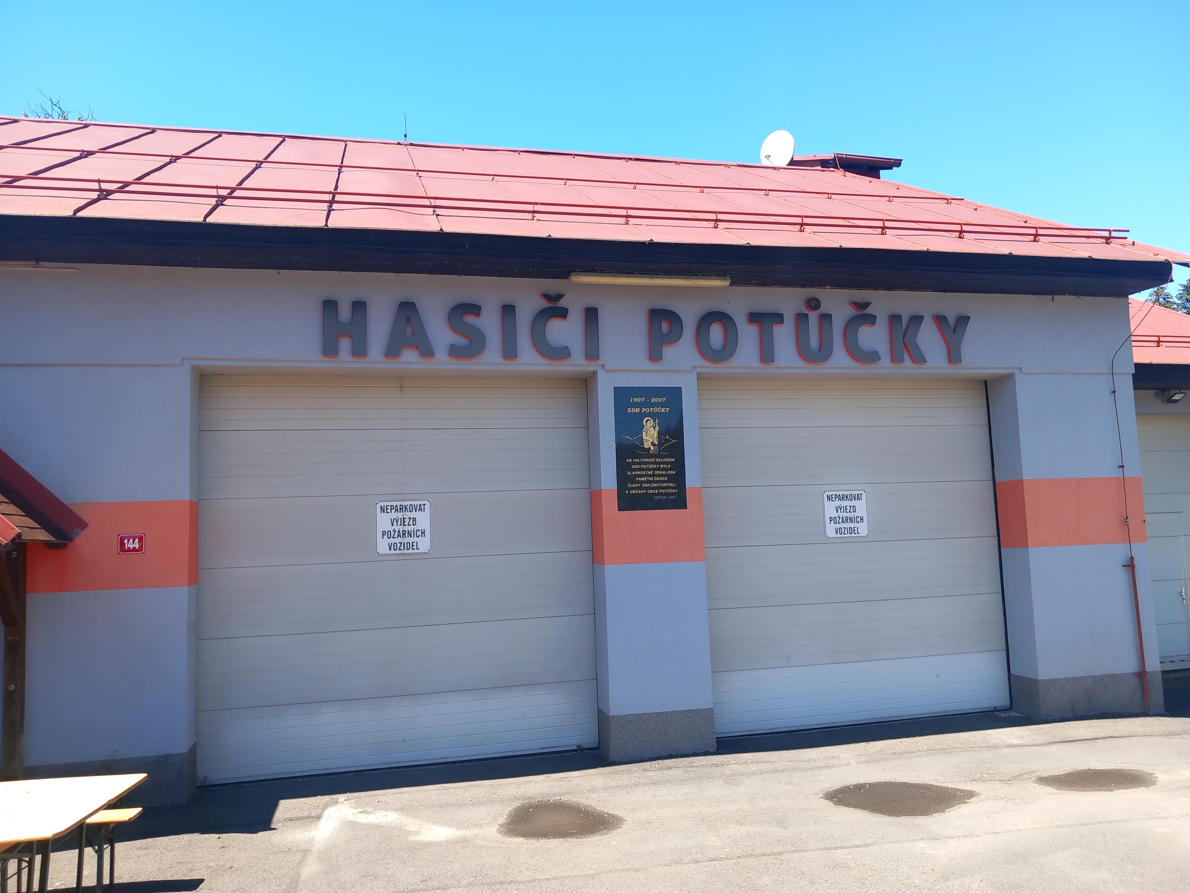 SH ČMS - Sbor dobrovolných hasičů Potůčky
