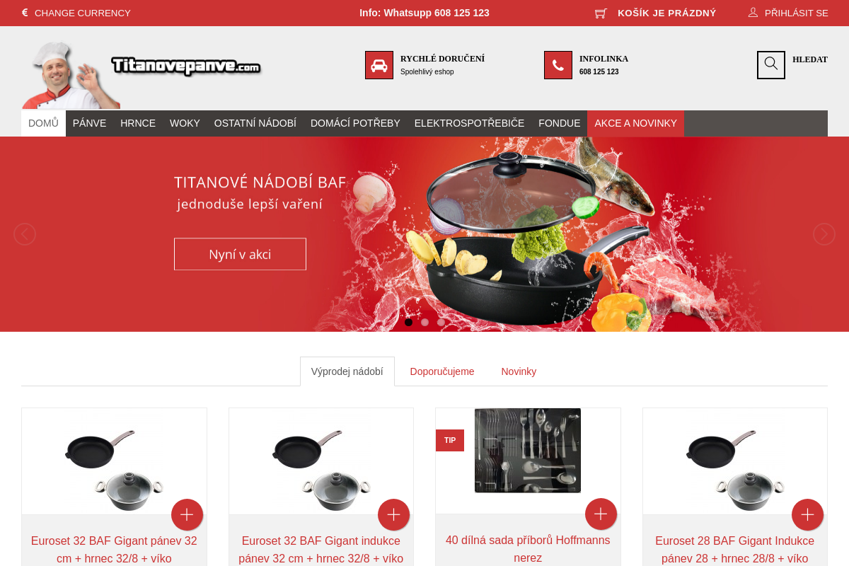 Titanovepanve.com