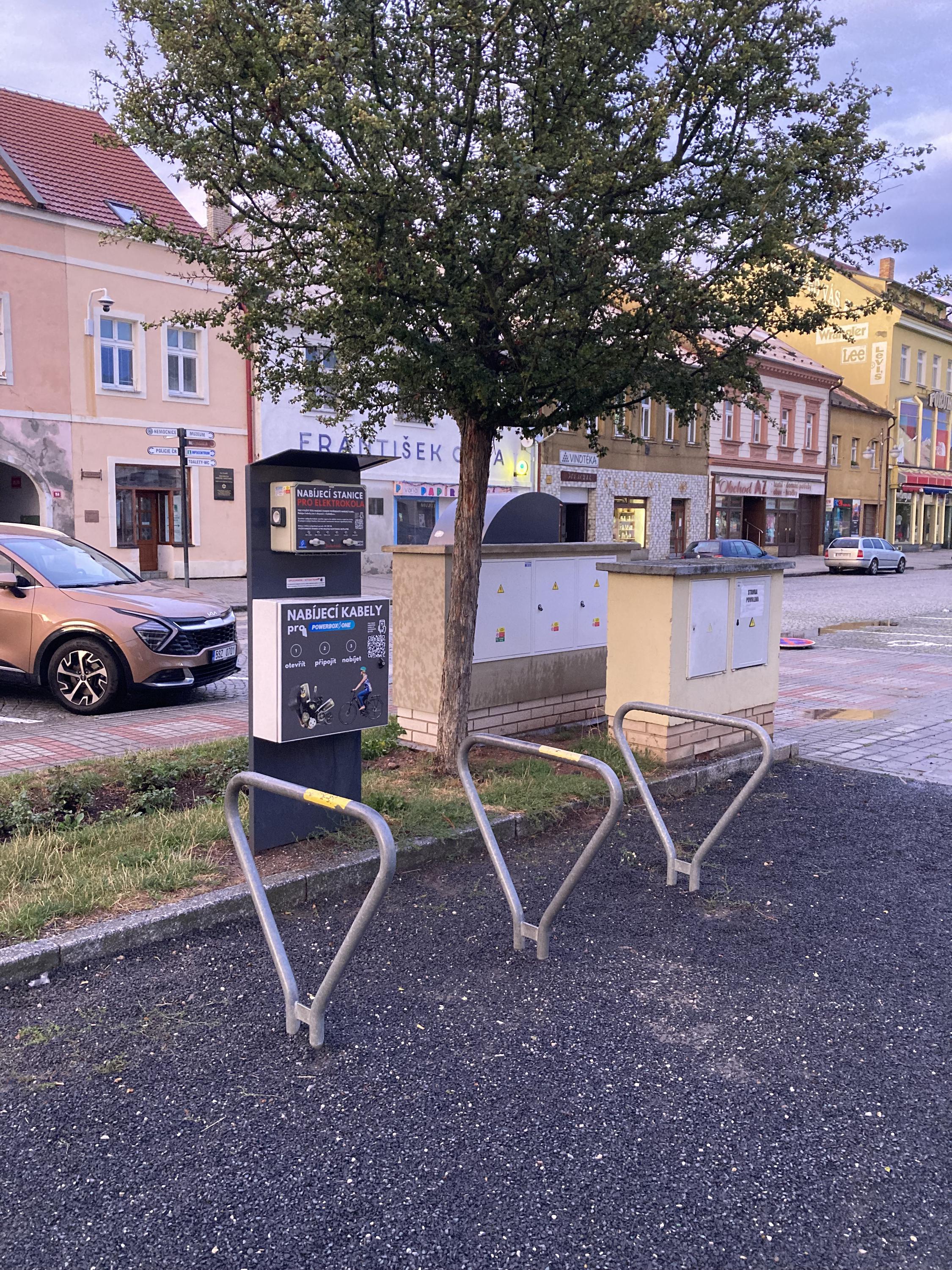 Nabíjecí stanice Město Rakovník foto 3