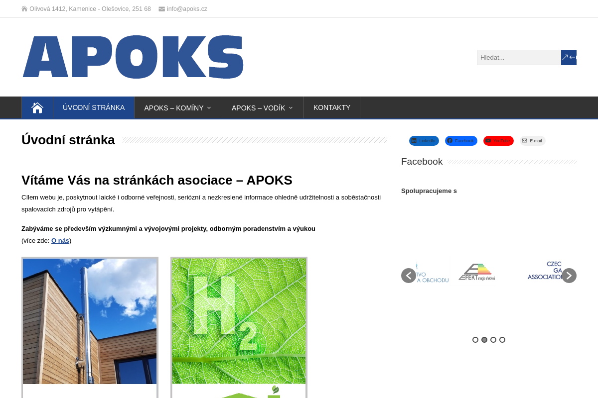 APOKS – asociace pro optimalizaci komínů a spalování