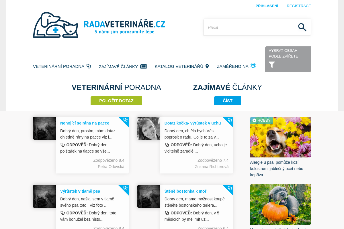 RadaVeterináře.cz