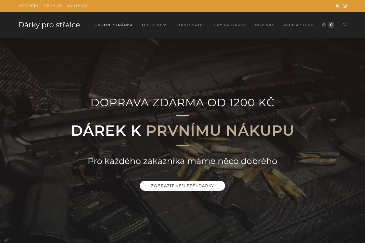 Dárky pro střelce