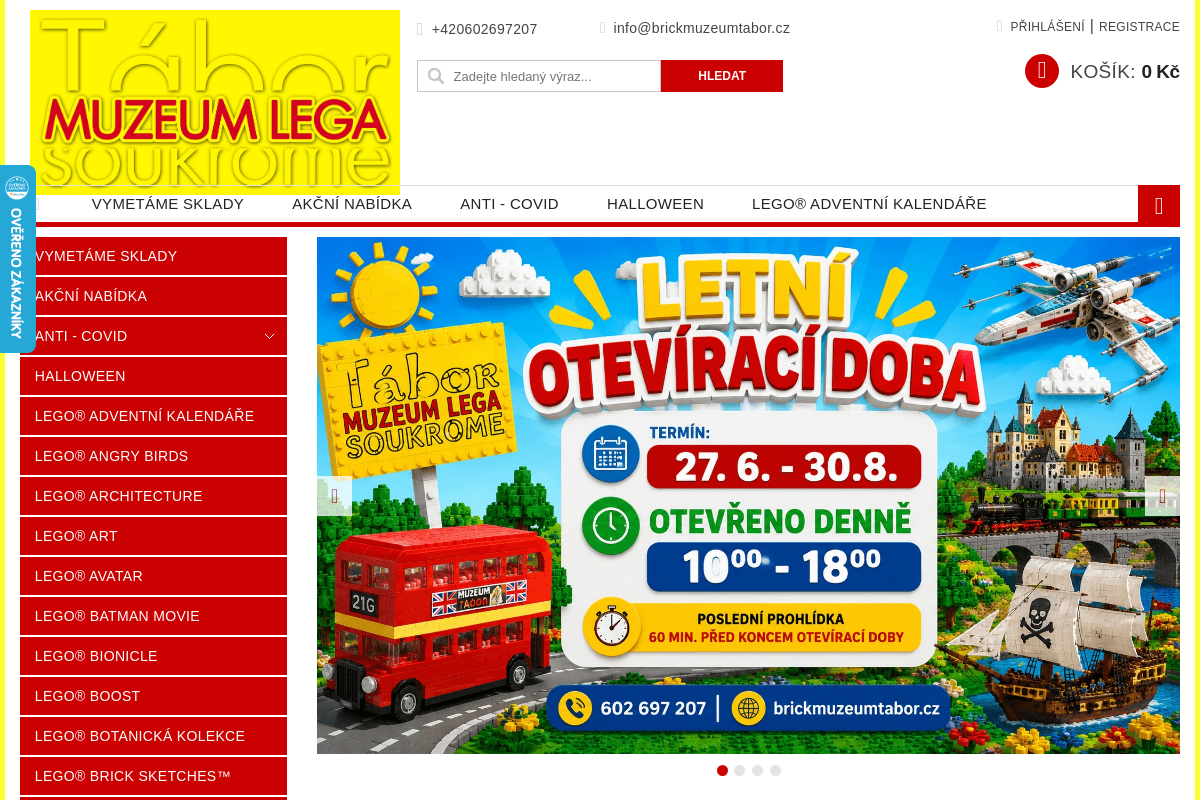 E-shop.muzeumlegatabor.cz