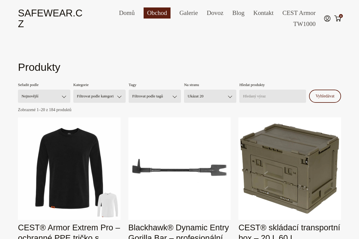 Safewear.cz/store