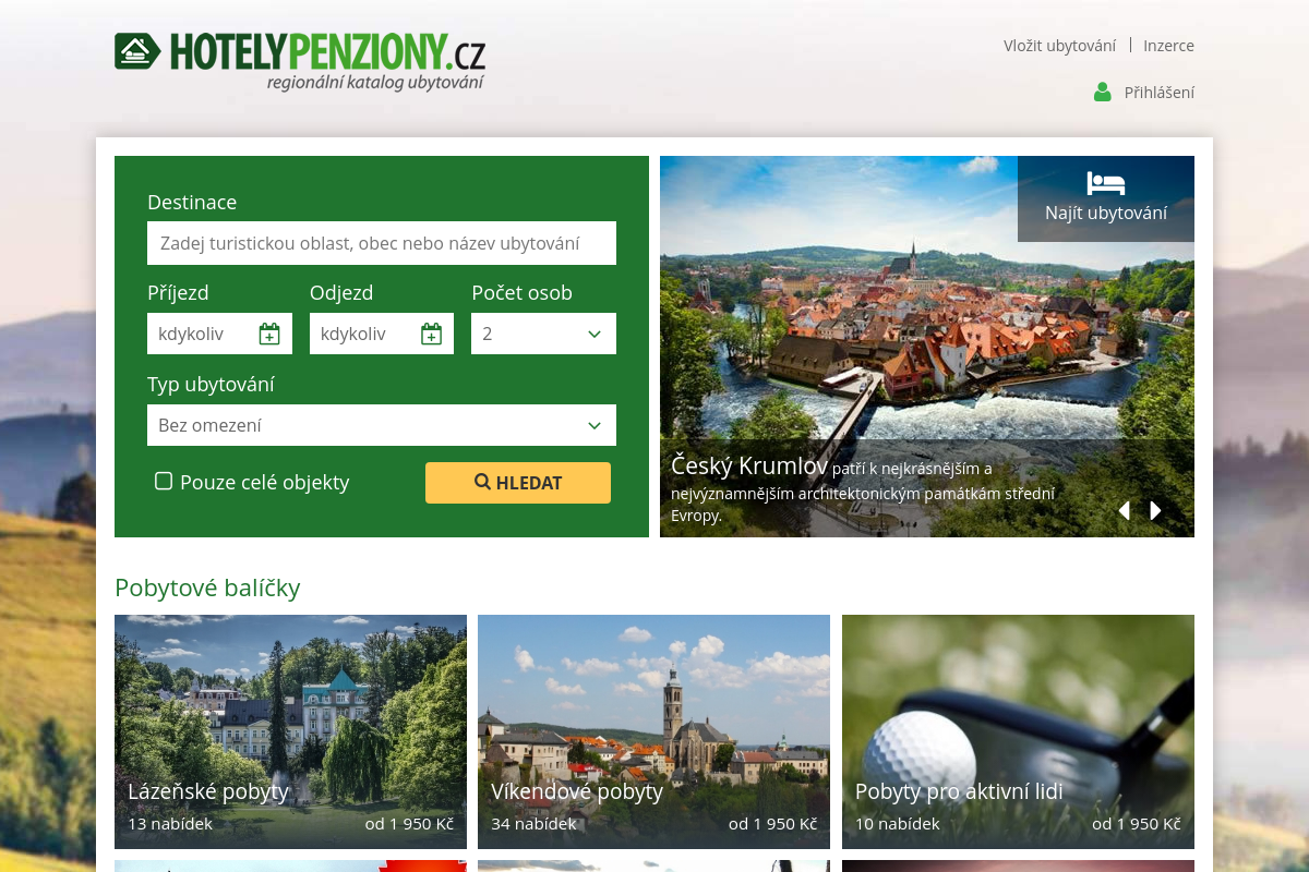 HOTELYPENZIONY.CZ