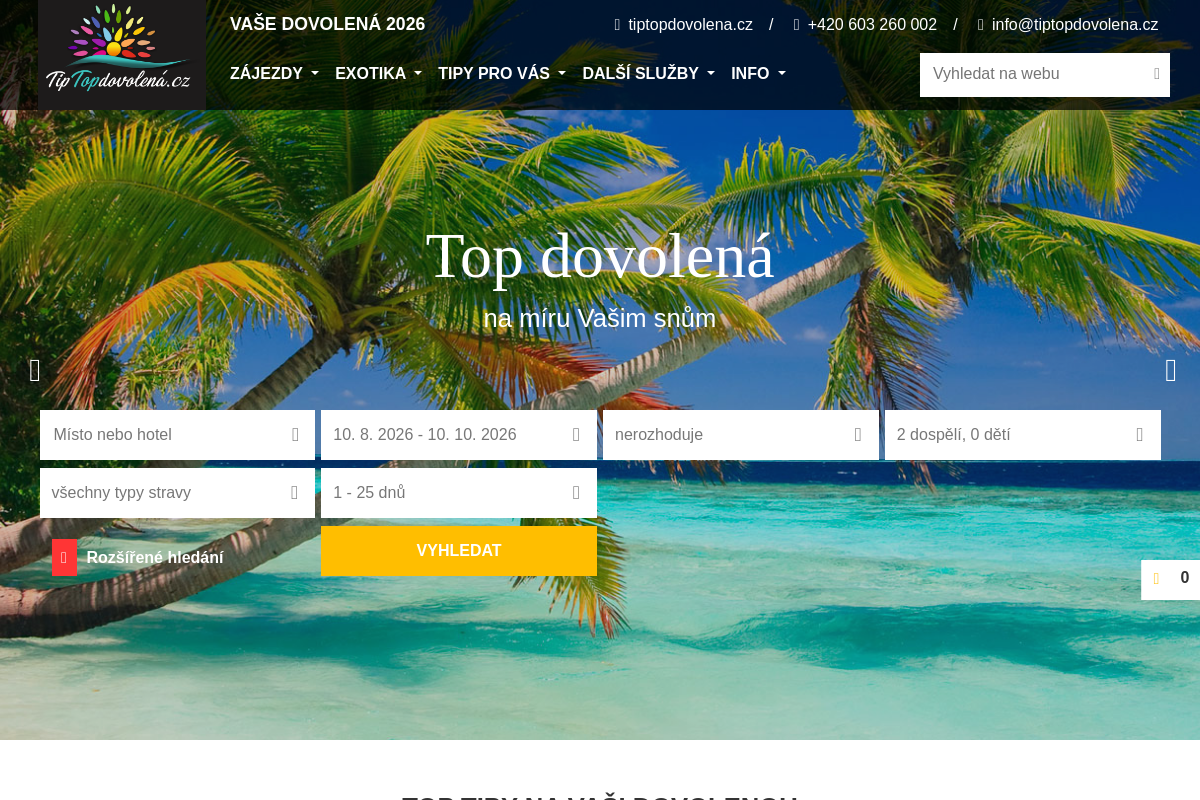 Tiptopdovolena.cz