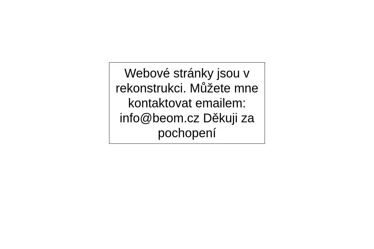 BEOM - Bc. Tereza Belanová