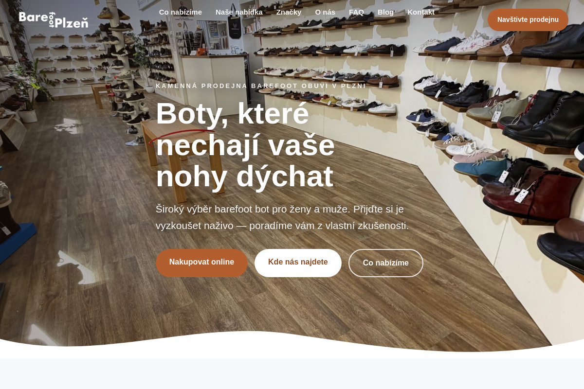 Barefootplzen.cz