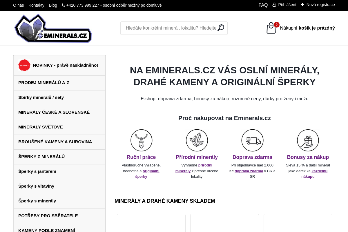 Eminerals.cz