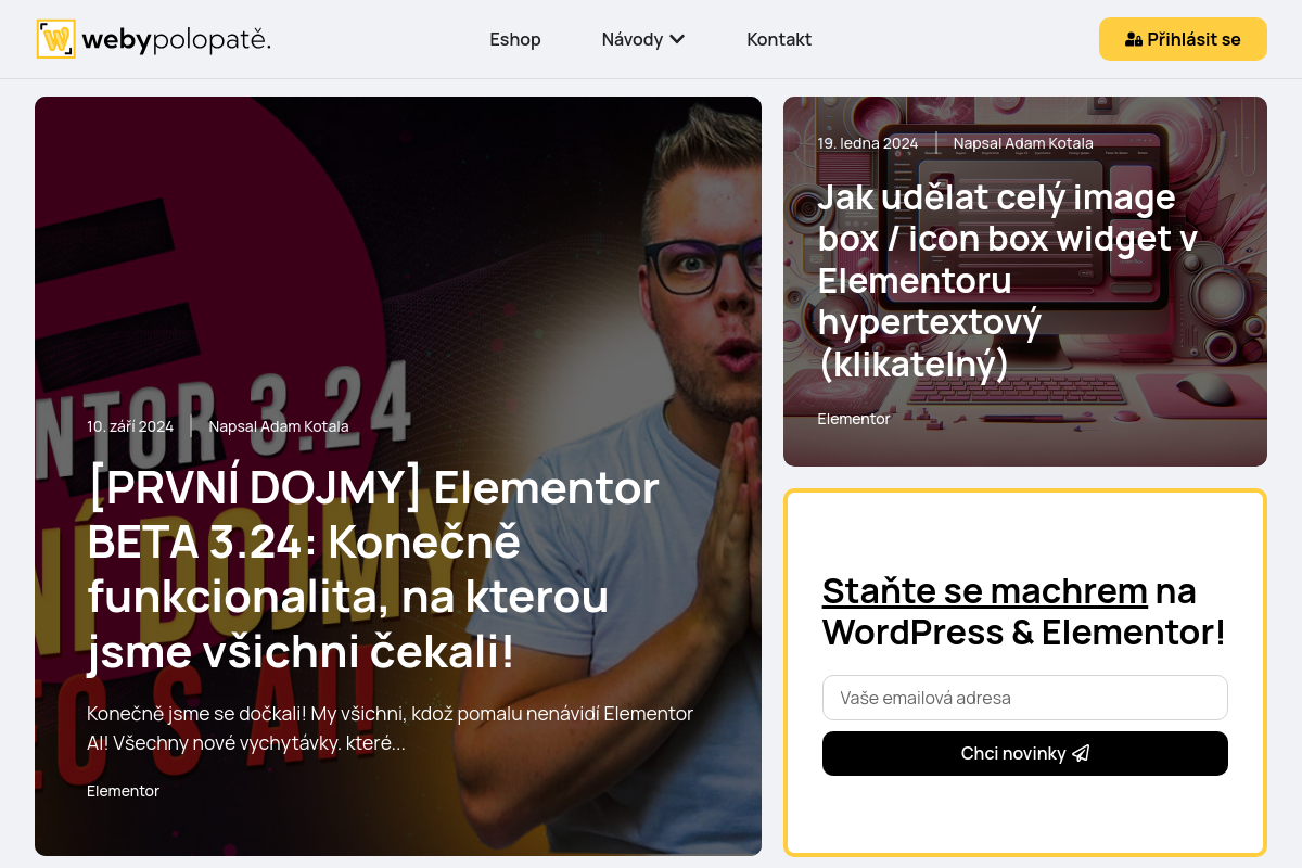 Webypolopate.cz
