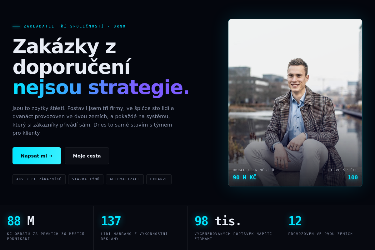 Tvorba webů Tomáš Tydlačka
