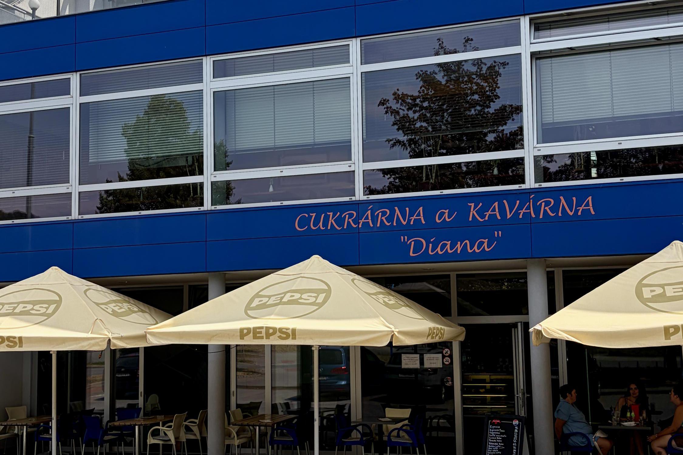 Cukrárna a kavárna Diana