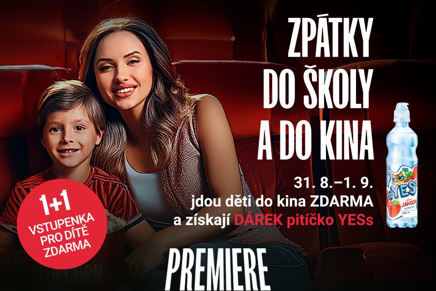 Rozlučte se s prázdninami - děti do kina zdarma
