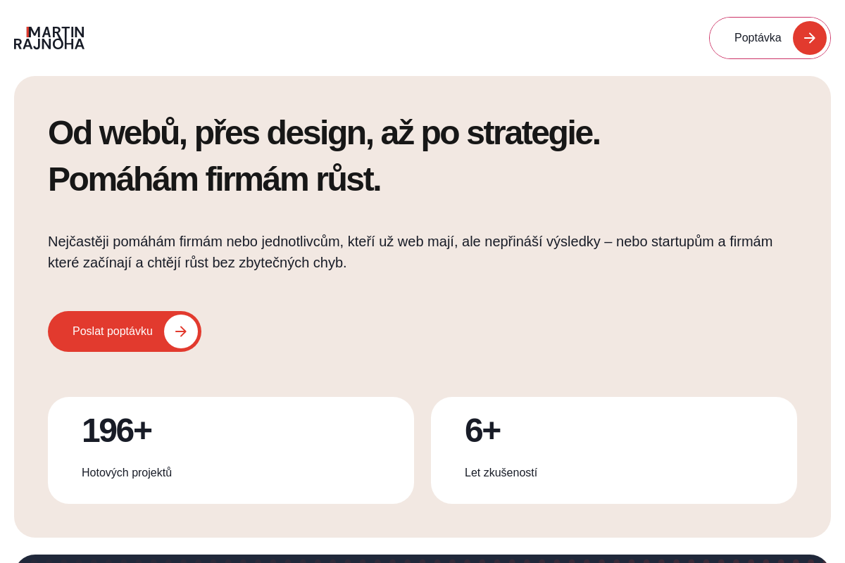 Martin Rajnoha - Product & UX/UI Designer