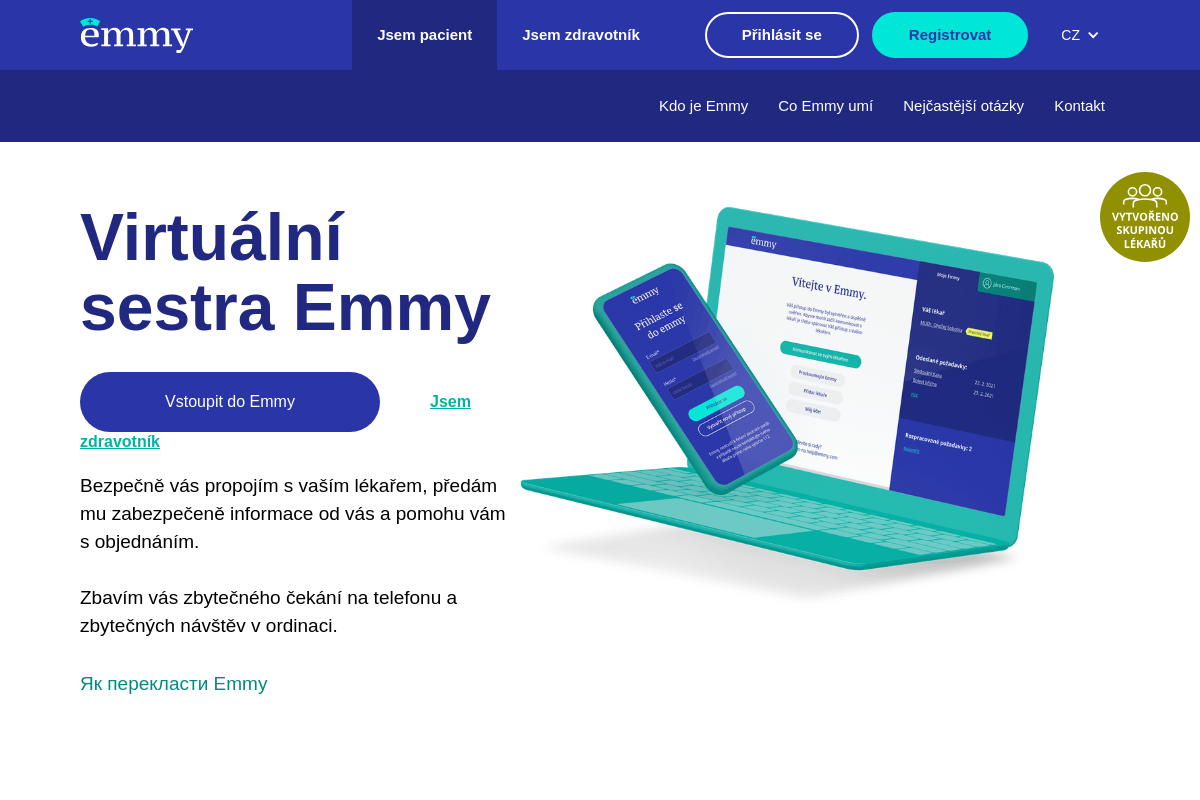 Virtuální sestra Emmy