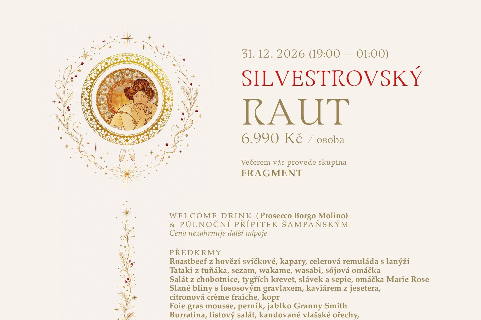 Silvestr v Restauraci Obecní dům