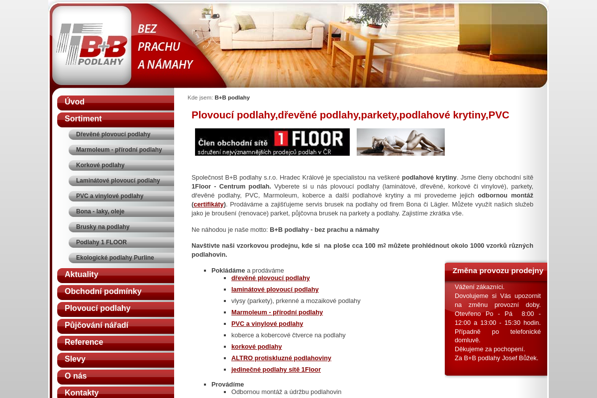 B+B podlahy, s.r.o.