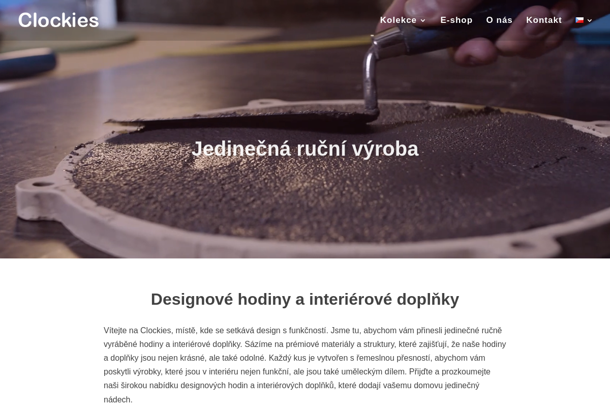Clockies designové hodiny a interiérové doplňky